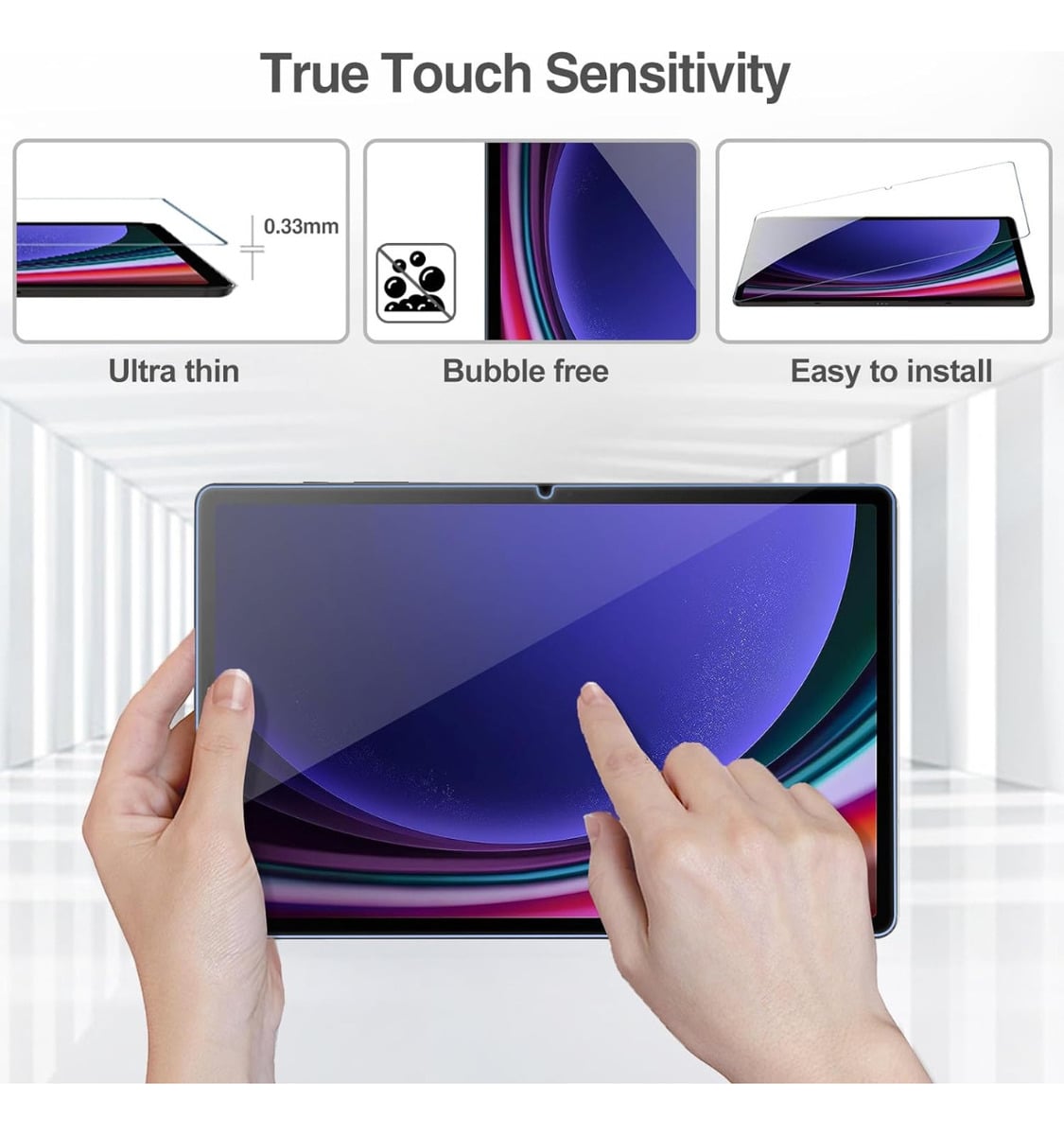 CASE + MICA PARA GALAXY TAB S10 FE 10.9 X520 X526 (2025) - 5