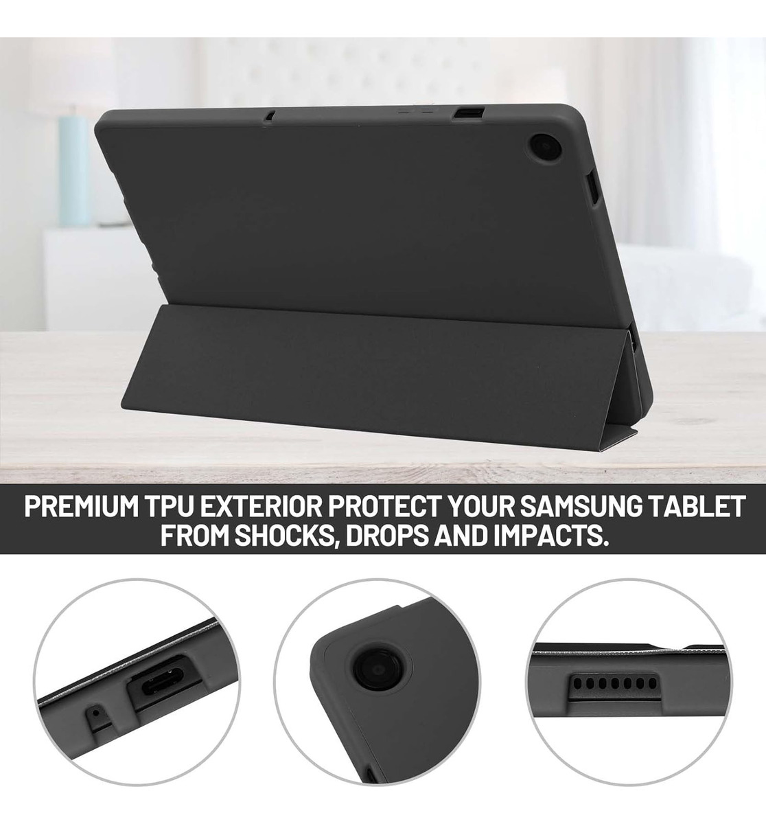 CASE FUNDA ESTUCHE PARA GALAXY TAB A9 PLUS 11 X210 PROTECTOR - 2