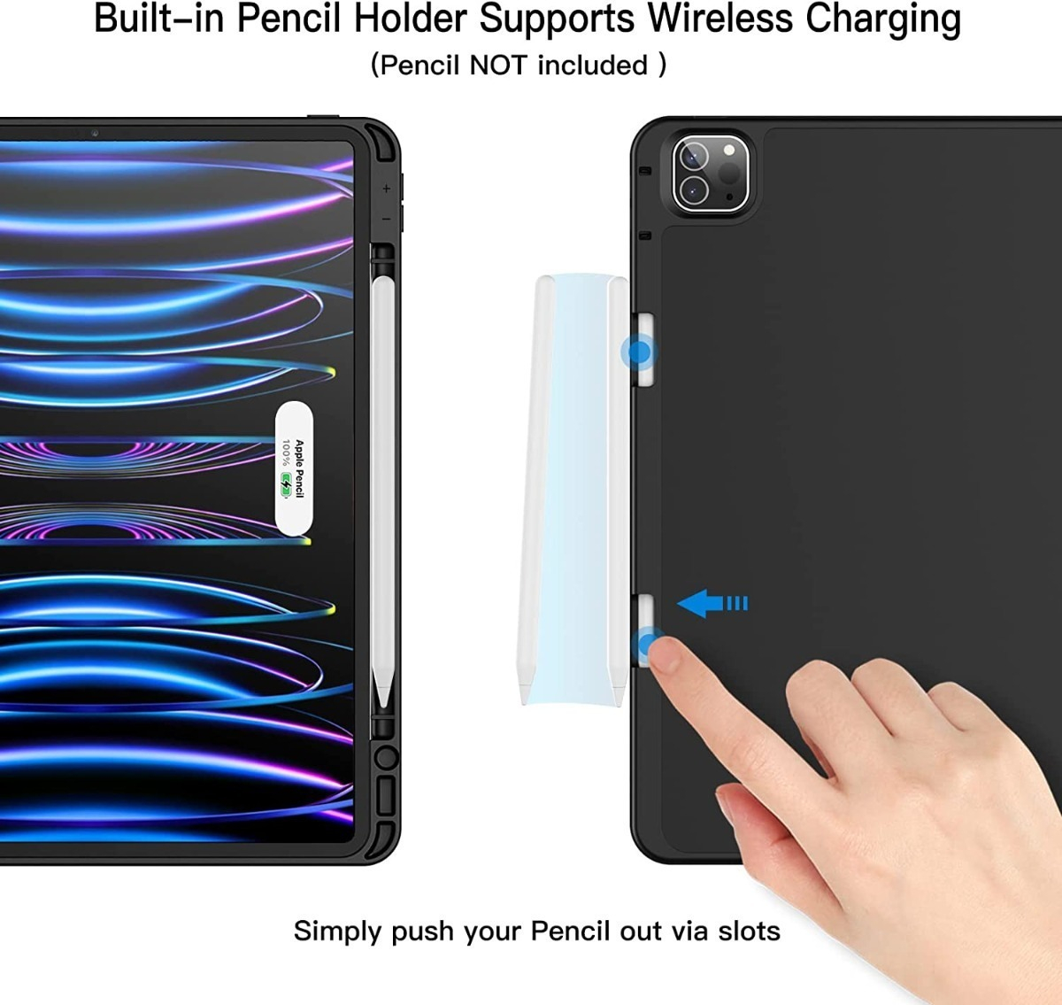 SMART CASE FUNDA PARA IPAD PRO 12.9 2022 A2437 A2766 ESTUCHE - 4