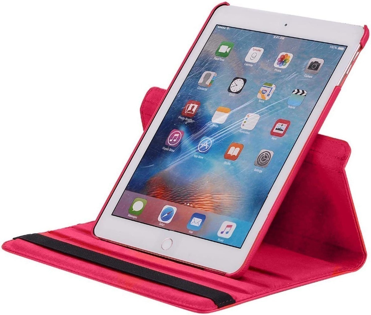 CASE FUNDA PARA IPAD 10.2 2019 A2197 A2198 A2200 FUCSIA - 4