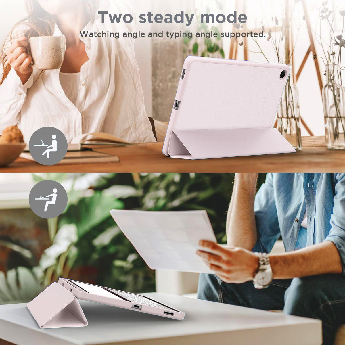 CASE GALAXY TAB S6 LITE 2022 P613 P619 FLIP COVER PROTECTOR - 3
