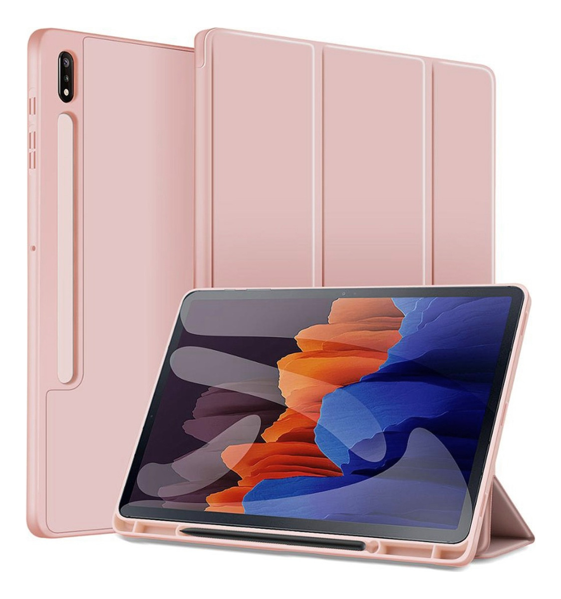 FUNDA CASE PARA GALAXY TAB S8 PLUS X800 X806 CON PORTALAPIZ - 1