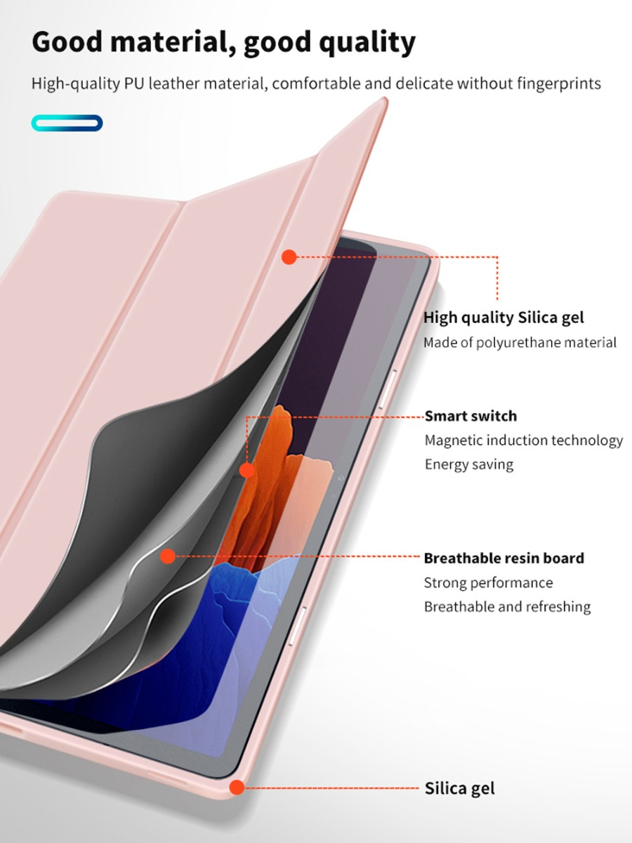 FUNDA CASE PARA GALAXY TAB S8 PLUS X800 X806 CON PORTALAPIZ - 2