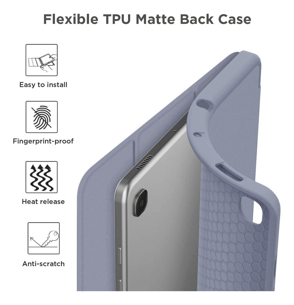 CASE PARA GALAXY TAB S6 LITE 2024 P620 P625 FUNDA PROTECTOR - 3