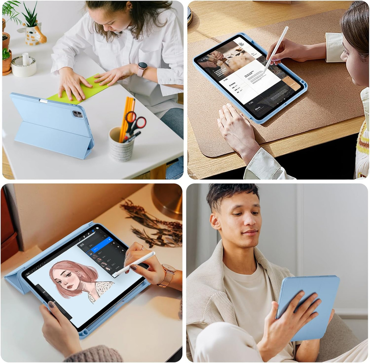 FUNDA CASE PARA IPAD PRO 11 M4 (2024) 5GEN ESTUCHE PROTECTOR - 5
