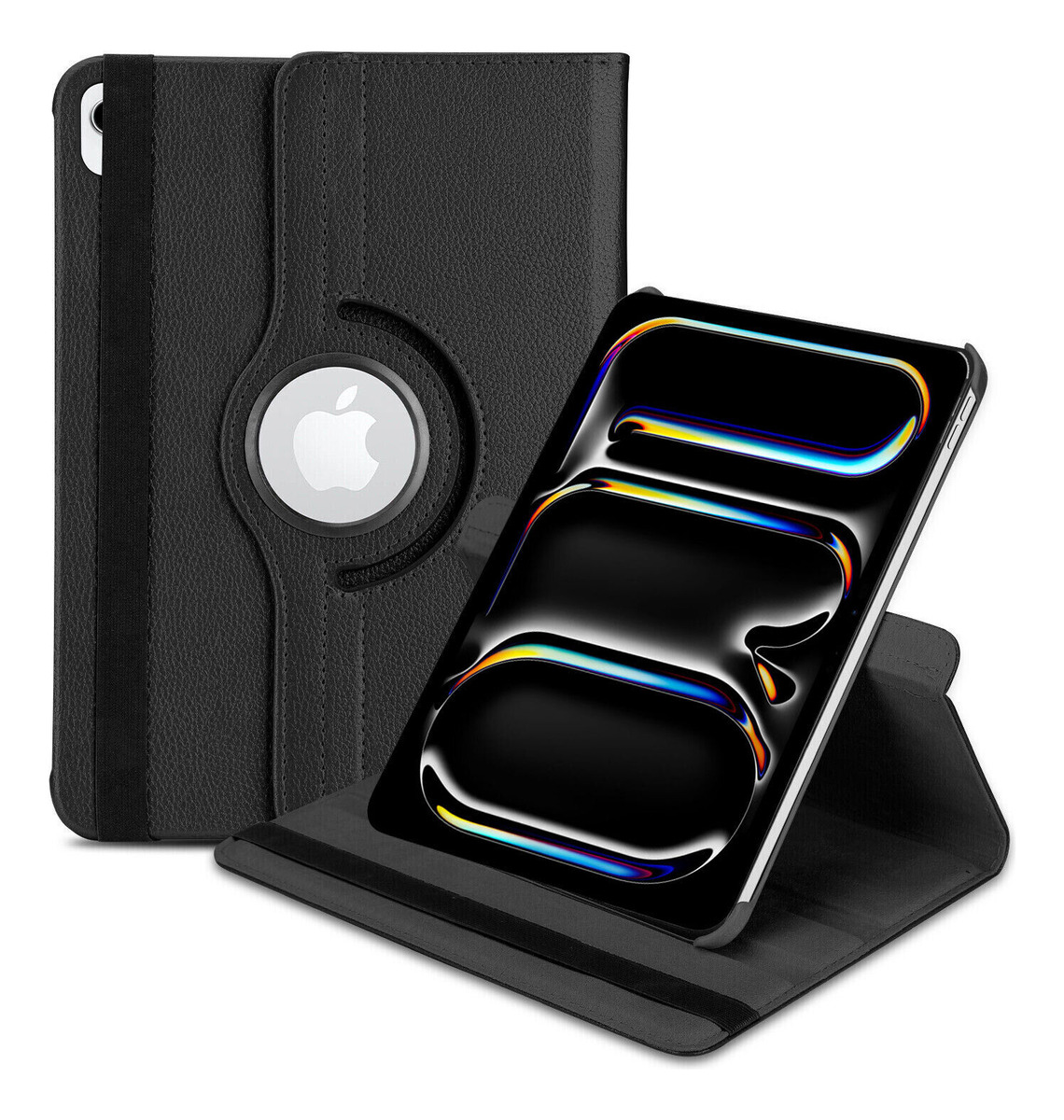 CASE GIRATORIO PARA IPAD PRO 11 M4 (2024) NEGRO A2836 A2837 - 3