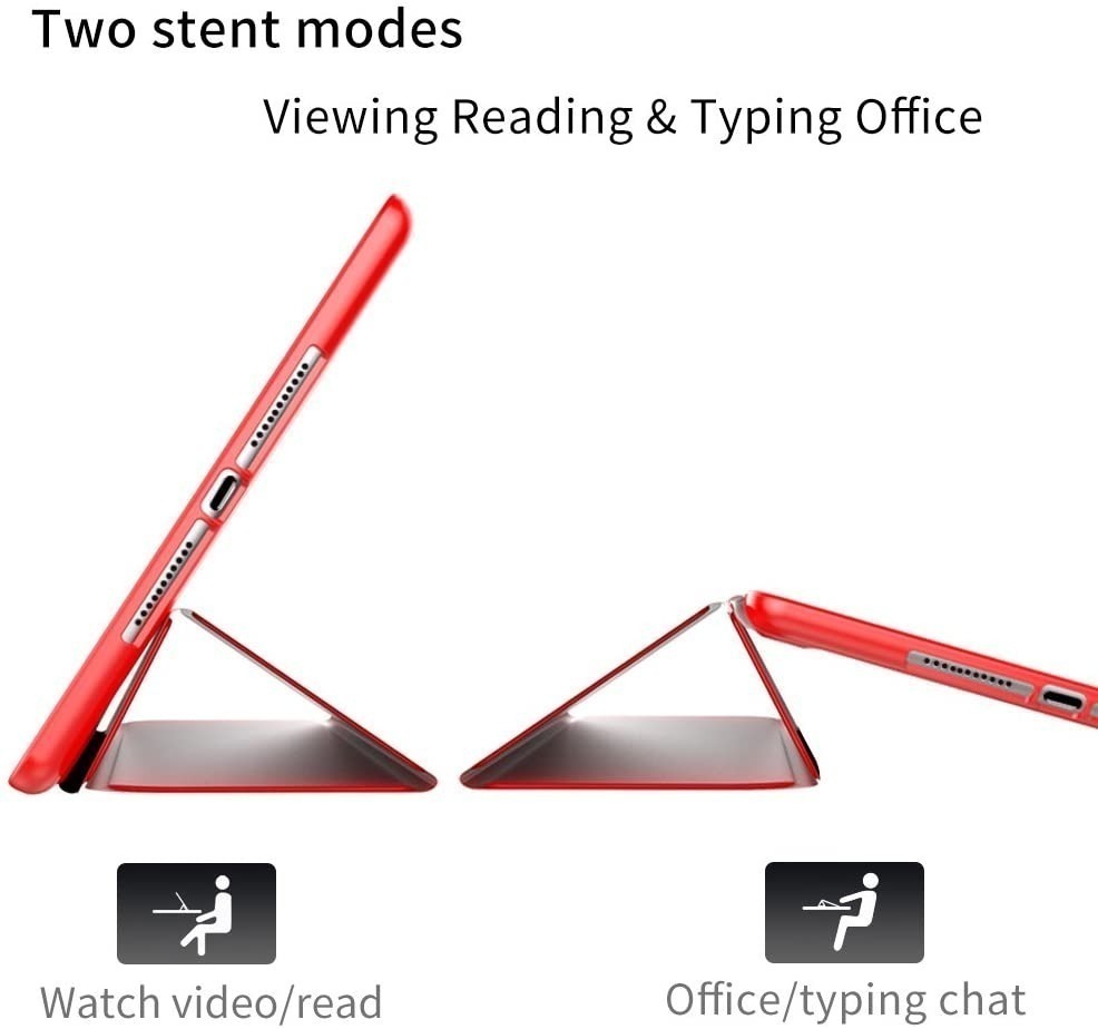 SMART CASE PARA IPAD 10.5 AIR 3 A2123 A2153 A2152 ROJO - 4