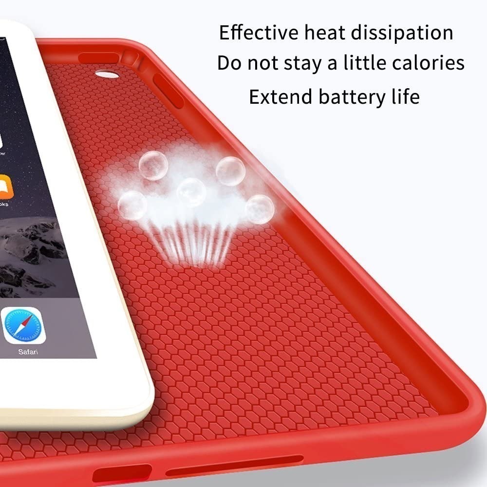 SMART CASE PARA IPAD 10.5 AIR 3 A2123 A2153 A2152 ROJO - 6