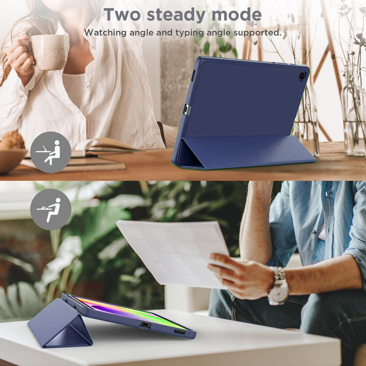 CASE FUNDA PARA GALAXY TAB S6 LITE 2020/22/24 CON PORTALÁPIZ - 5