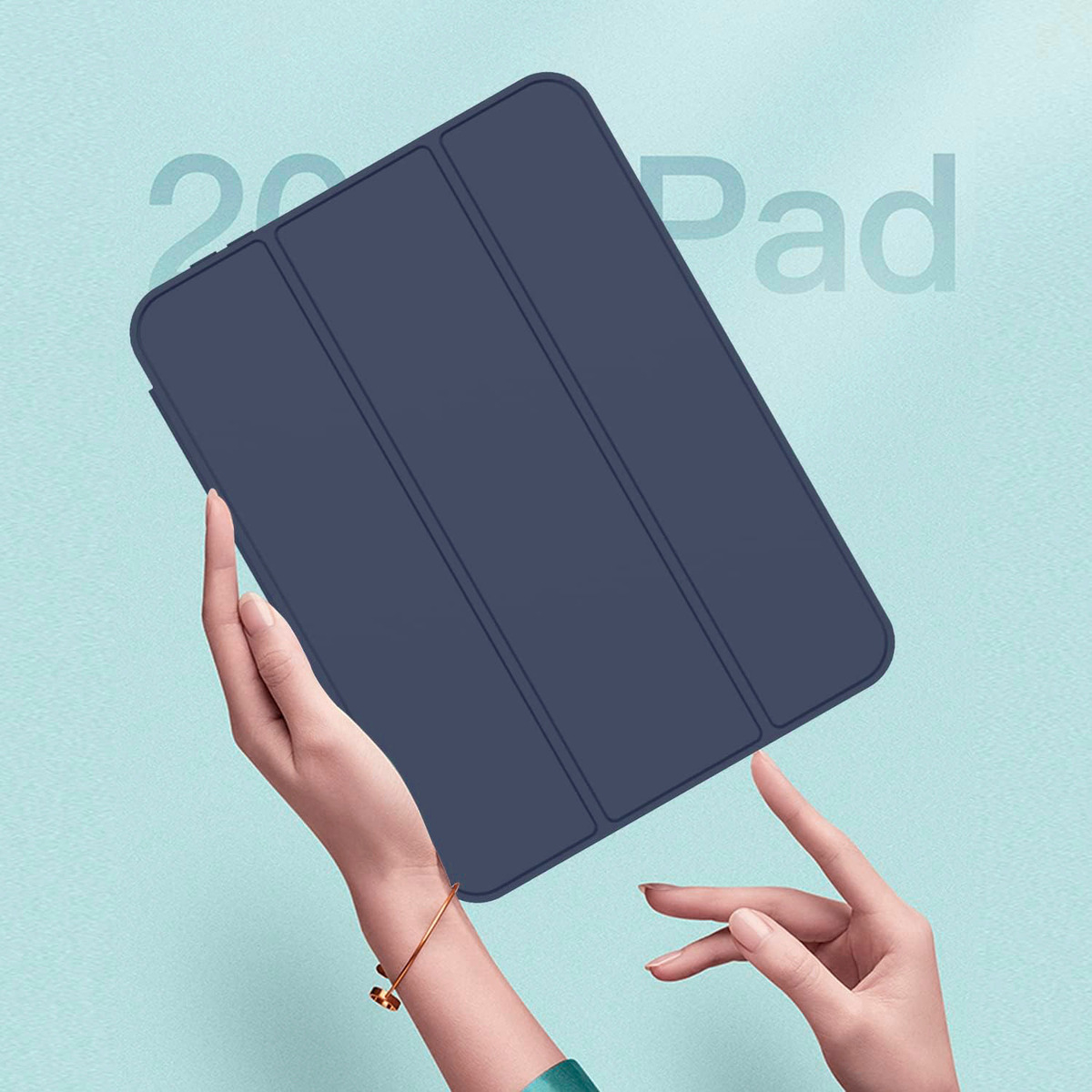 FUNDA SMART CASE PARA IPAD MINI 6 GEN A2567 A2568 NAVY - 3