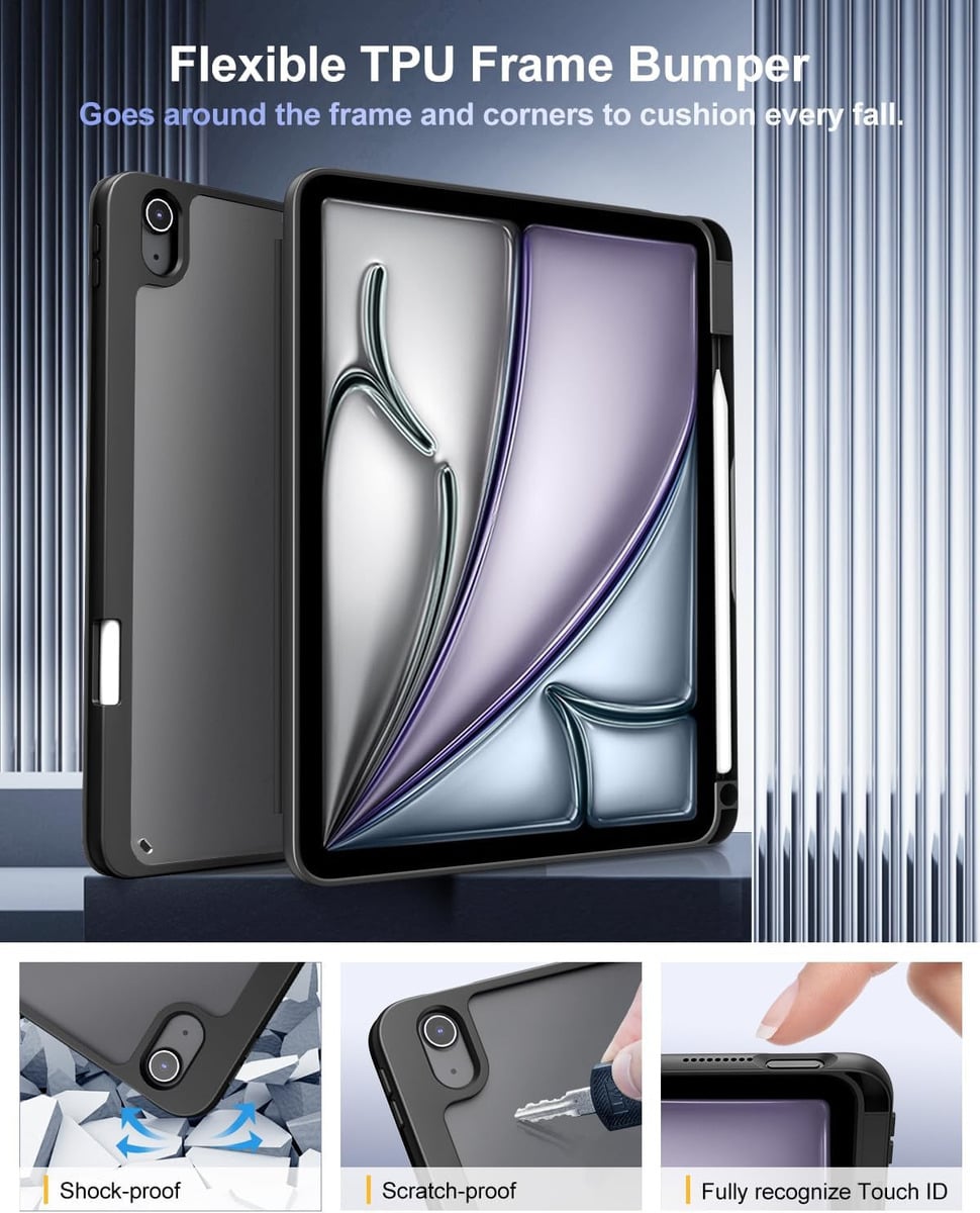 FUNDA CASE PARA IPAD AIR 11 M2 (2024) | AIR 11 M3 (2025) - 3