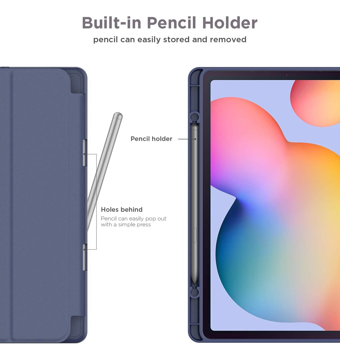 CASE PARA GALAXY TAB S6 LITE 2024 P620 P625 FUNDA PROTECTOR - 6