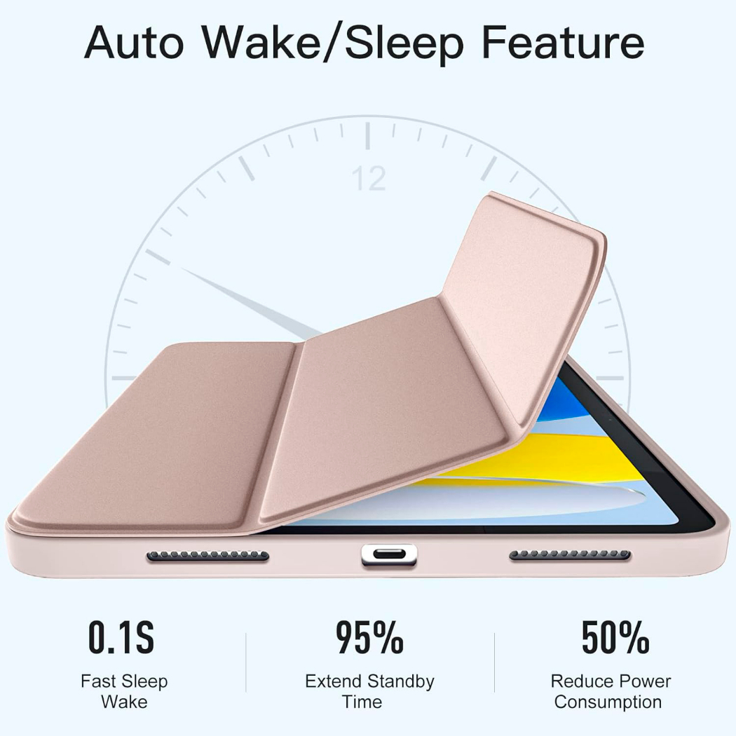 FUNDA SMART CASE PARA IPAD A16 CHIP 11MA GEN (2025) ESTUCHE - 2