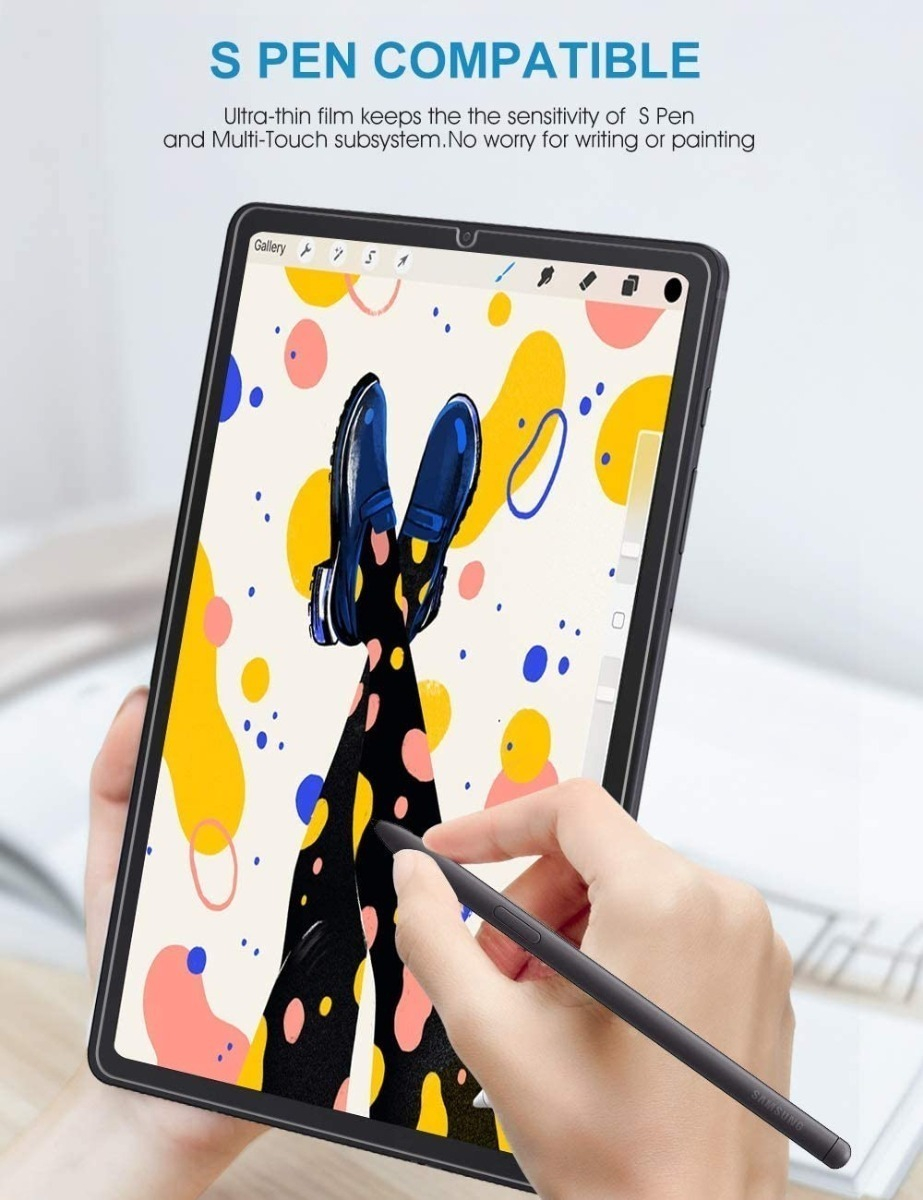 MICA DE VIDRIO 9H PARA GALAXY TAB S6 LITE 2022 P613 P610 - 5