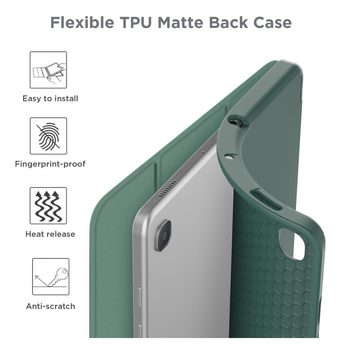 CASE FUNDA PARA GALAXY TAB S6 LITE 2020/22/24 CON PORTALÁPIZ - 4