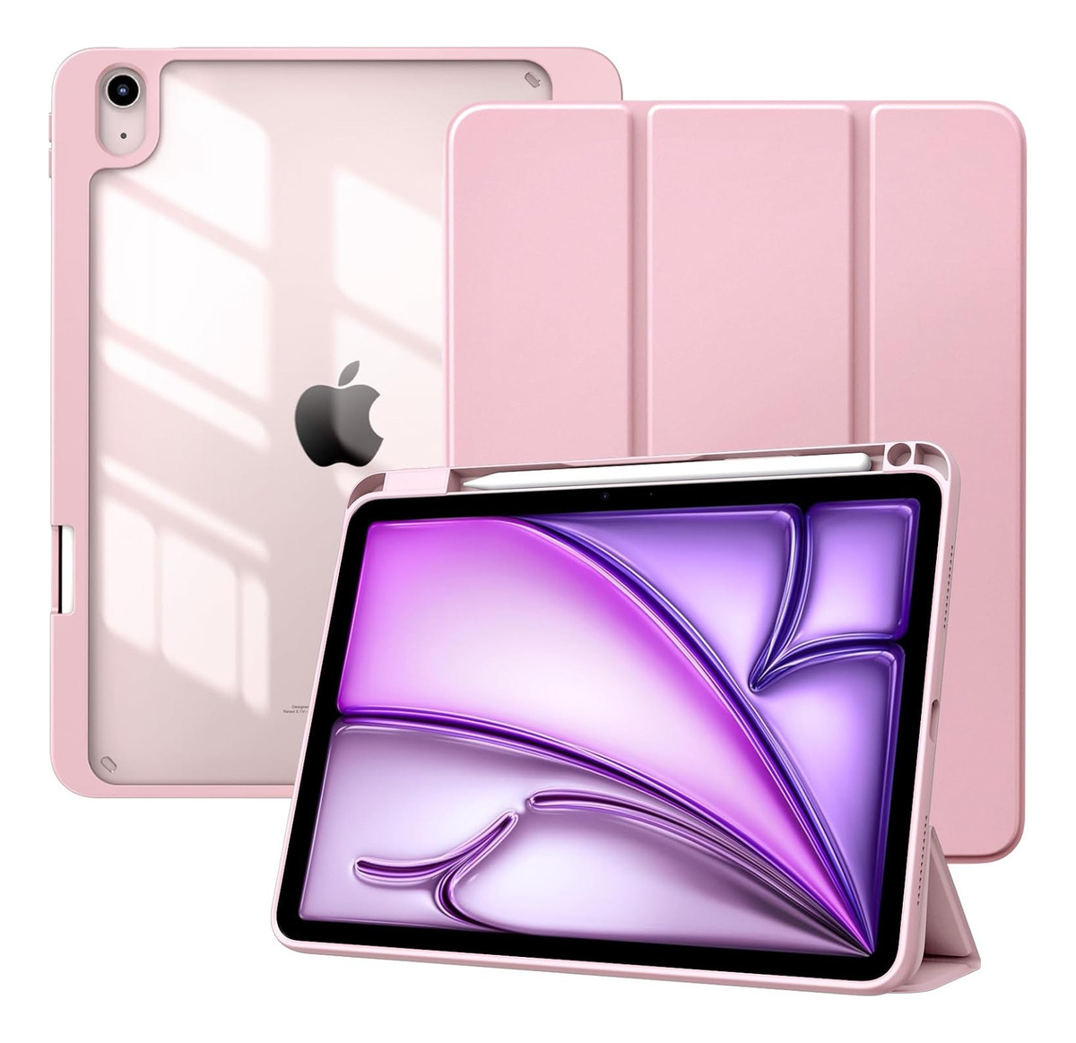 FUNDA CASE PARA IPAD AIR 11 M3 CHIP (2025) ROSA - 1