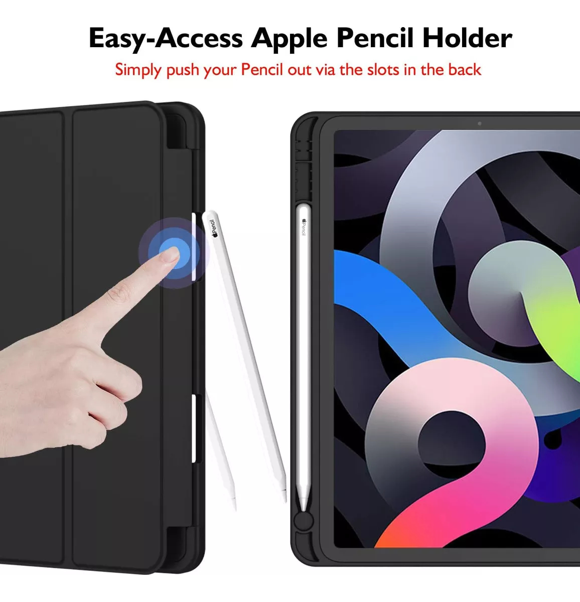 FUNDA SMART CASE PARA IPAD AIR6 11 M2 2024/ A2902 A2903 DARK - 2