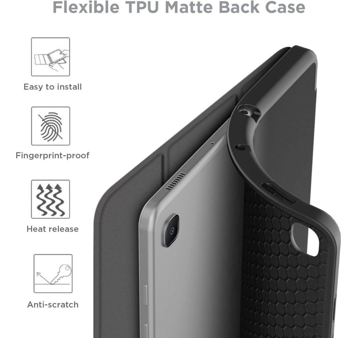 CASE GALAXY TAB S6 LITE 2022 P613 P619 FLIP COVER PROTECTOR - 5