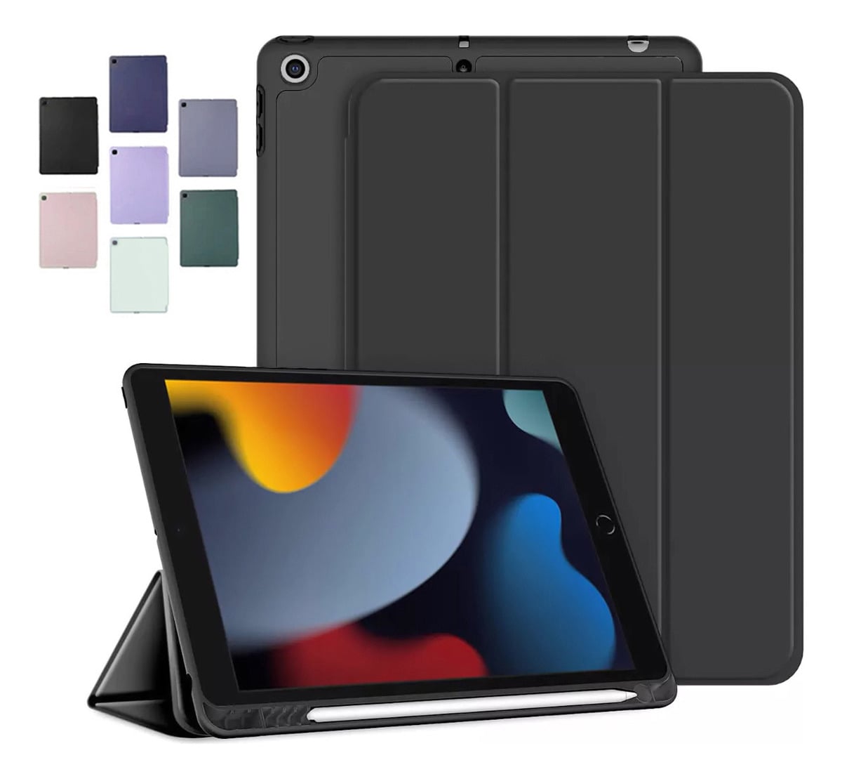 PARA IPAD 10.2 7MA 8VA 9VA GEN FUNDA CASE ESTUCHE PROTECTOR - 1