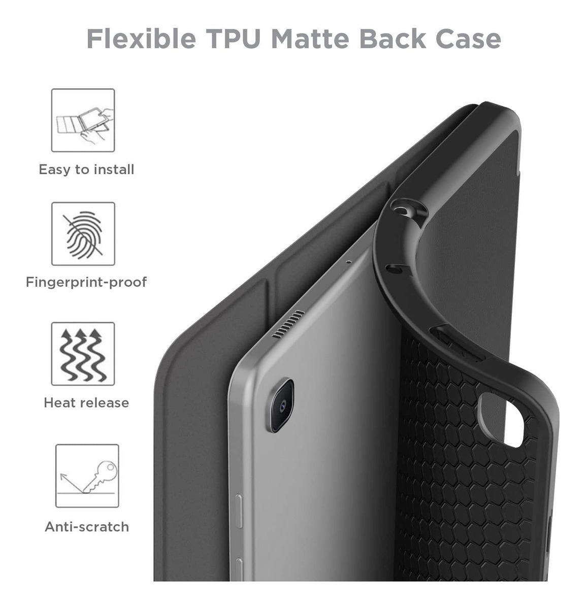 CASE PARA GALAXY TAB S6 LITE 2024 P620 P625 FUNDA PROTECTOR - 4