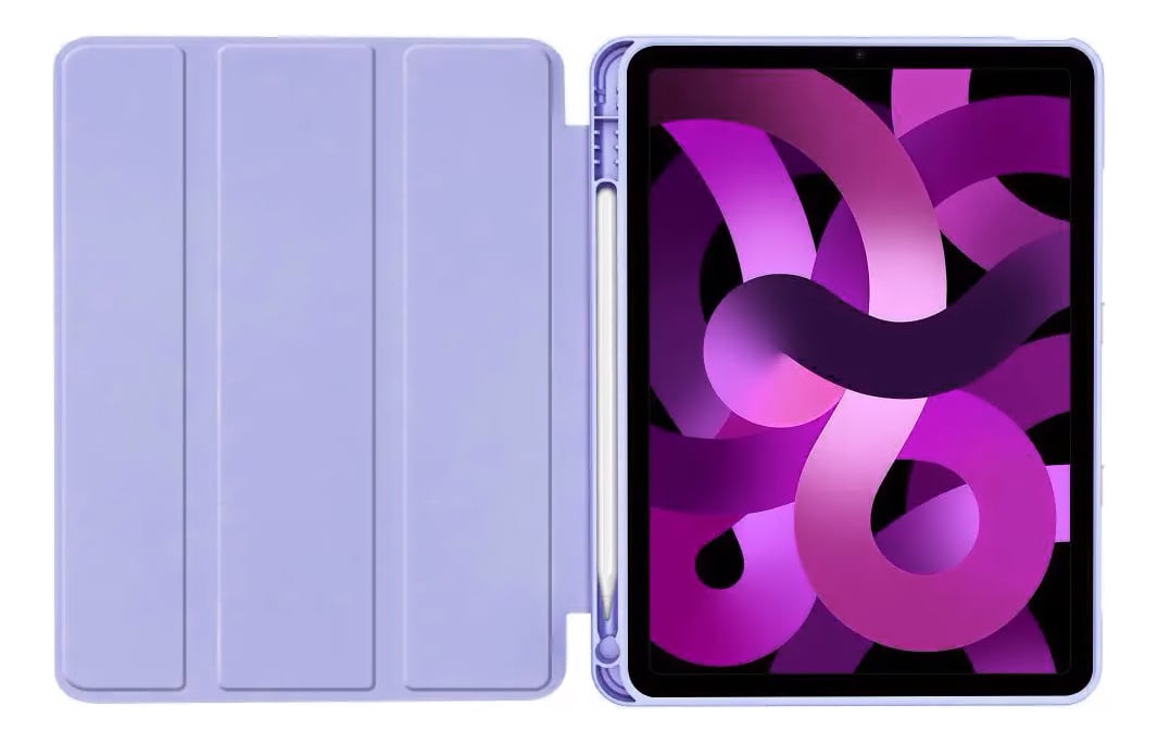 FUNDA SMART CASE PARA IPAD AIR 11 M3 CHIP (2025) LILA - 5