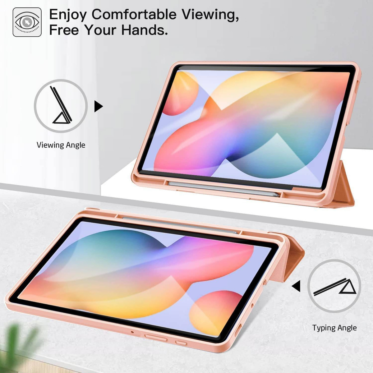 CASE PARA GALAXY TAB S6 LITE 2024 P620 P625 FUNDA PROTECTOR - 2