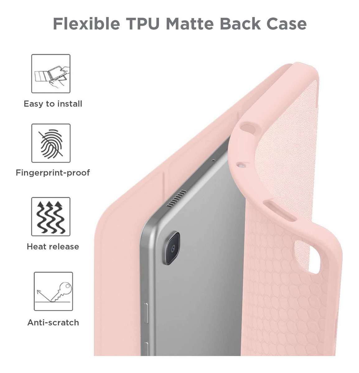 CASE PARA GALAXY TAB S6 LITE 2024 P620 P625 FUNDA PROTECTOR - 5