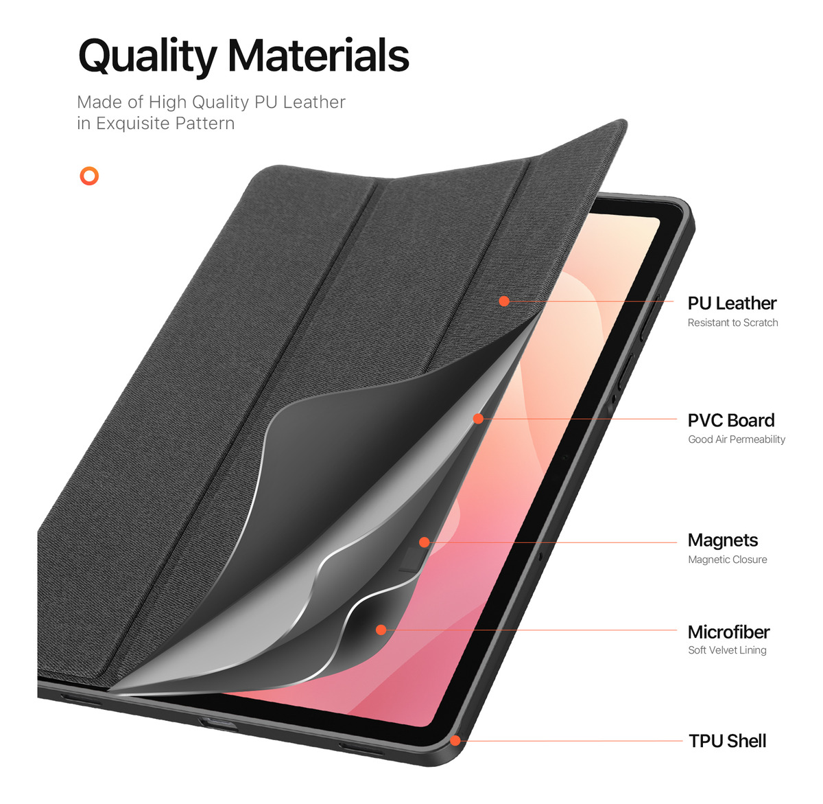 DUX DUCIS CASE ANTIRAYONES PARA GALAXY TAB S11 X730 (2025) - 4