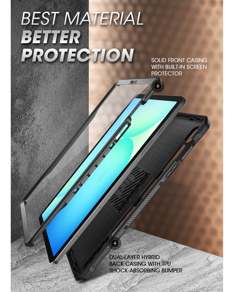 CASE SUPCASE 360° PARA GALAXY TAB S10 FE PLUS X620 (2025) - 4
