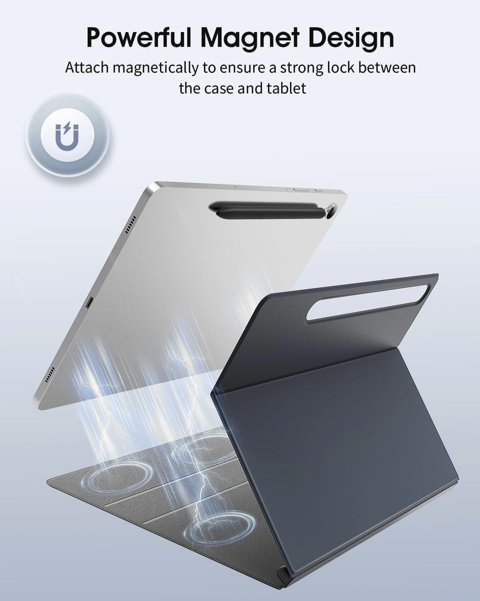 MOKO BOOK COVER (MAG) CASE PARA GALAXY TAB S10 LITE X400 - 3