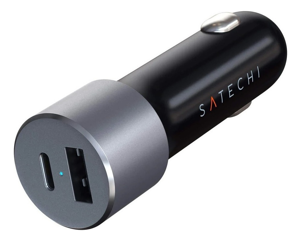 SATECHI CARGADOR DE AUTO 72W PARA GALAXY Z FLIP7 FOLD7 NEGRO - 3