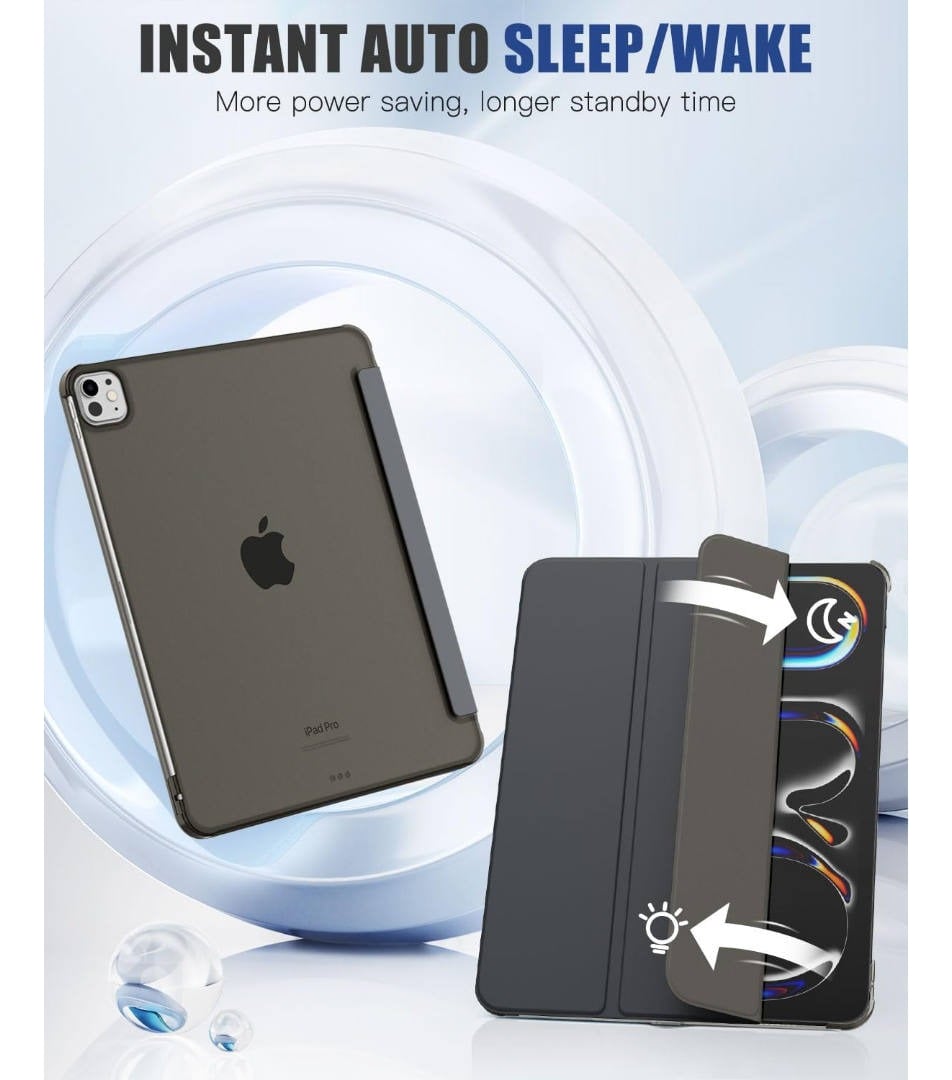 CASE MOKO SMART SHELL PARA IPAD PRO 11 M5 (2025) A3357 A3358 - 3