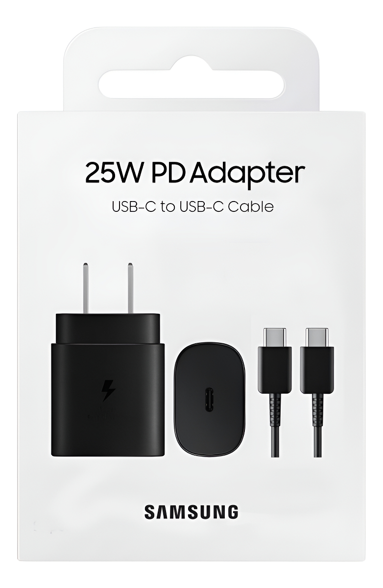 SAMSUNG CARGADOR 25WATTS PARA GALAXY S25 FE (2025) NEGRO - 1