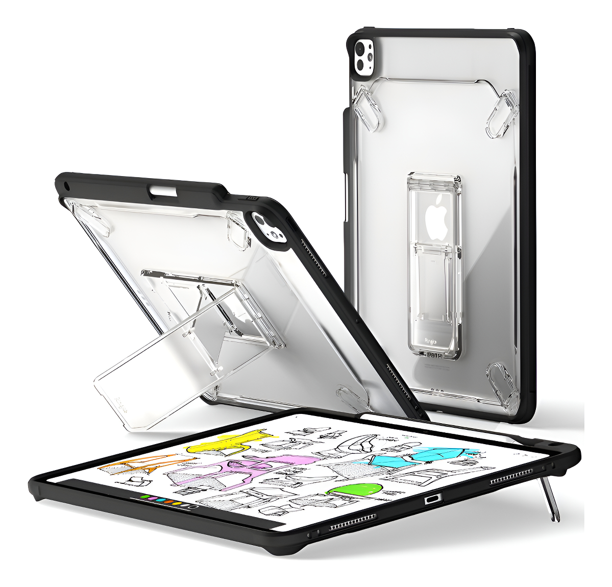 CASE RINGKE FUSION PARA IPAD PRO 13 M5 (2025) A3360 A3361 - 1