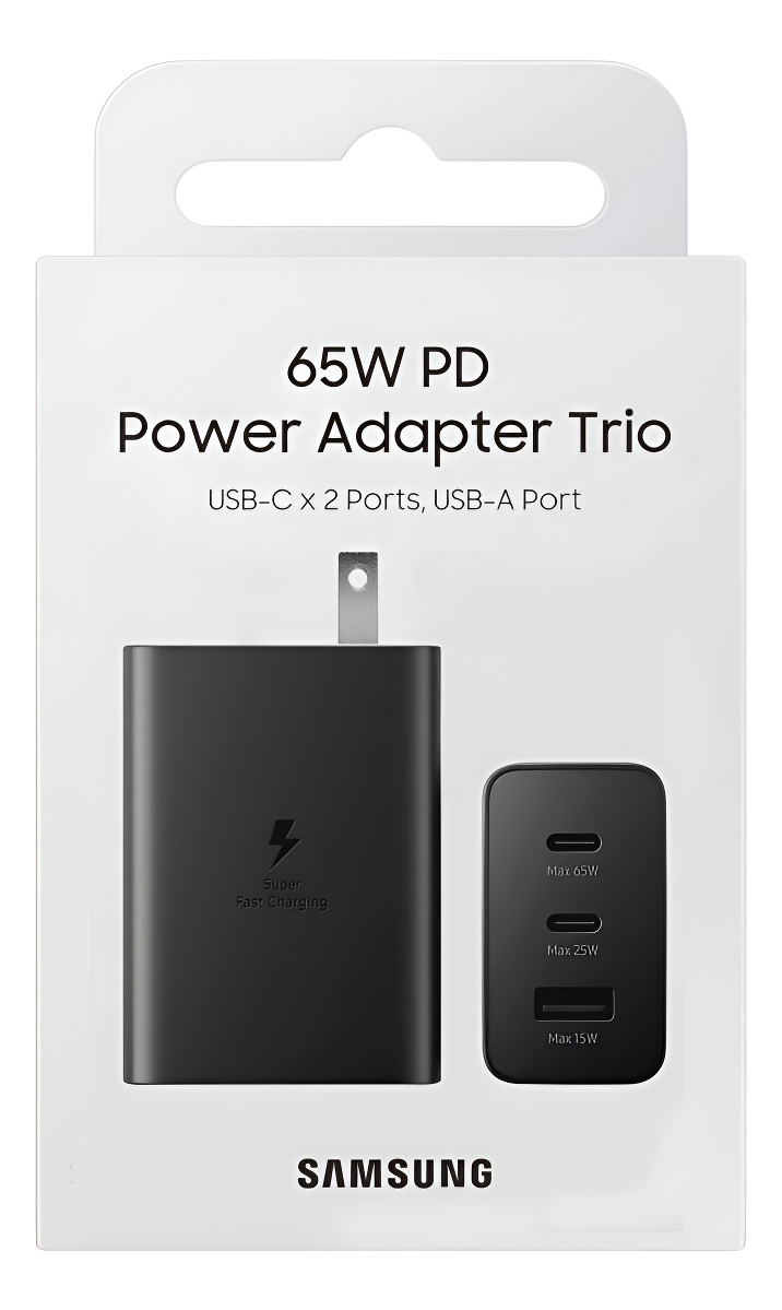 SAMSUNG CARGADOR 65WATTS PARA GALAXY S25 FE (2025) NEGRO - 1