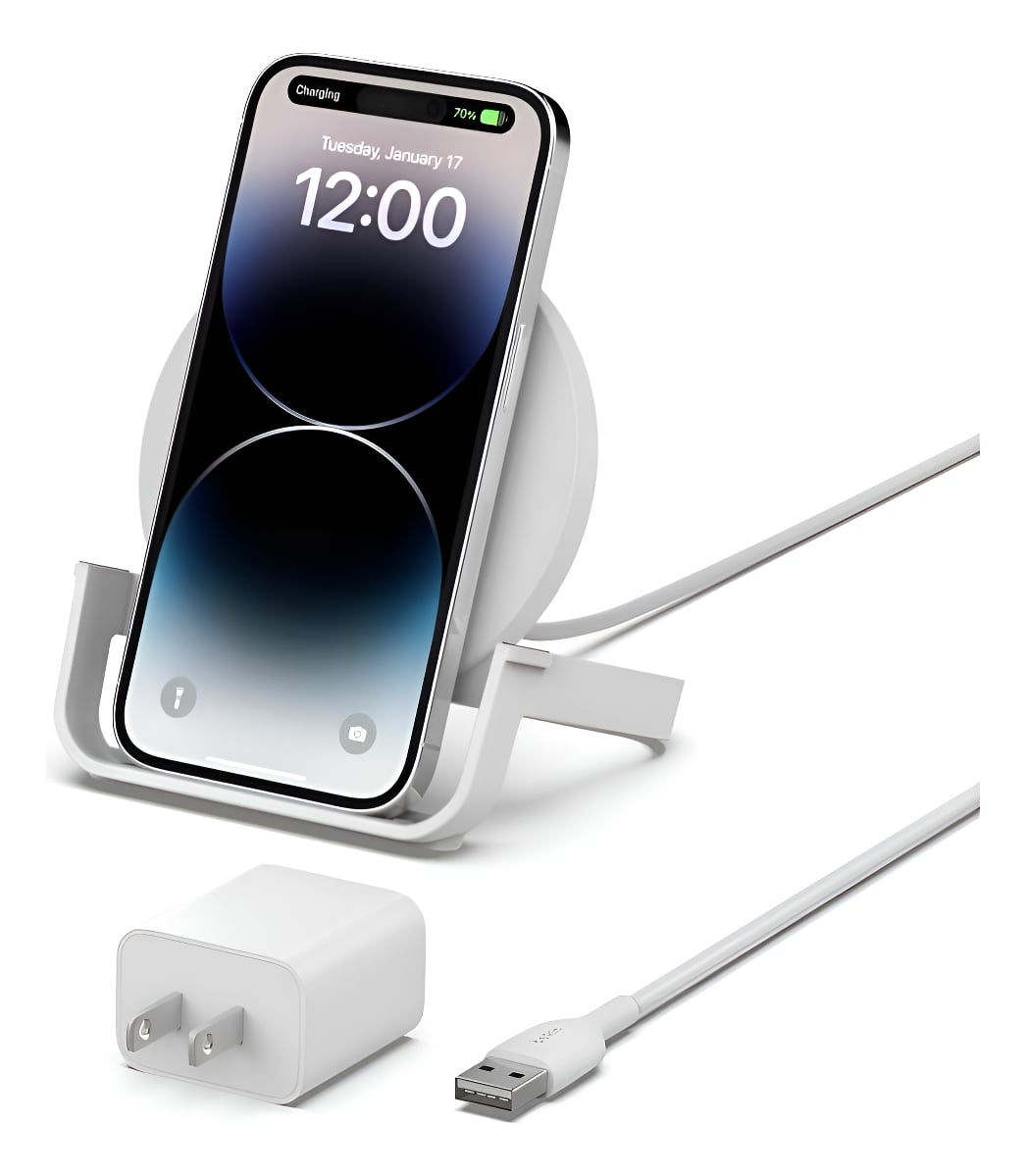 BELKIN CARGADOR INALAMBRICO PARA IPHONE 17/ PRO/ MAX/ AIR - 1