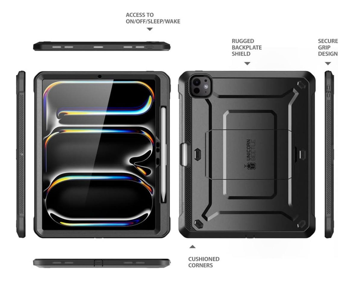 CASE SUPCASE 360° PARA IPAD PRO 13 M5 (2025) A3360 A3361 - 5
