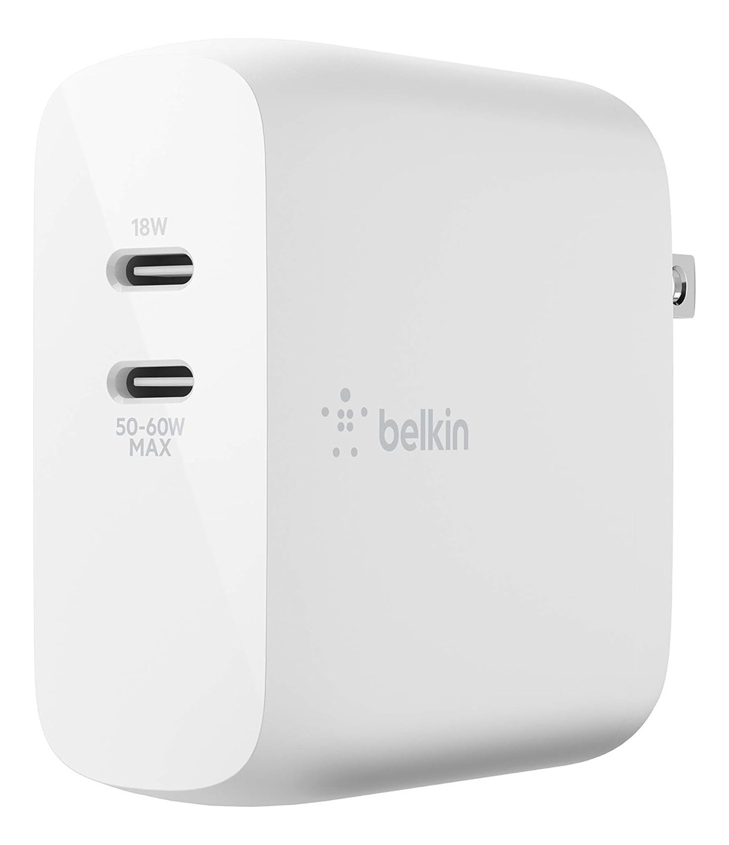 CARGADOR BELKIN 68W USB C PARA IPHONE 15 / PRO / MAX / PLUS - 6