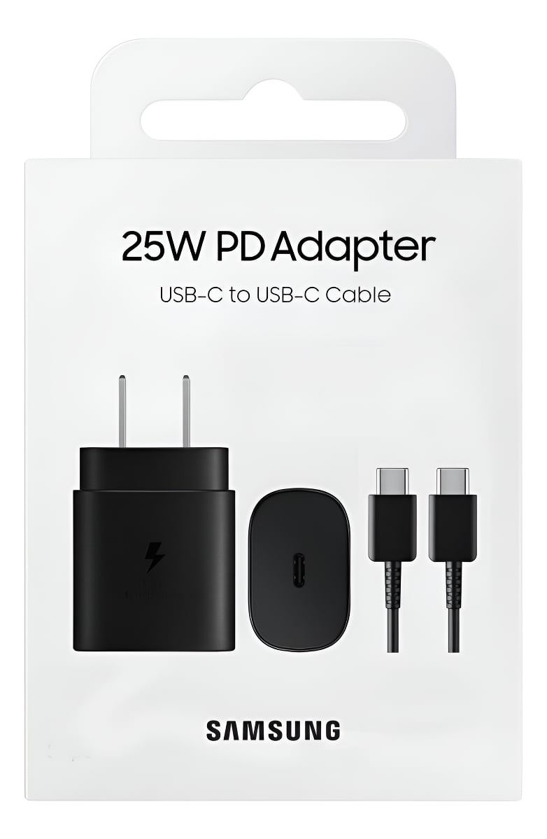 CARGADOR SAMSUNG 25W PARA GALAXY TAB S10 LITE X400 + CABLE - 1