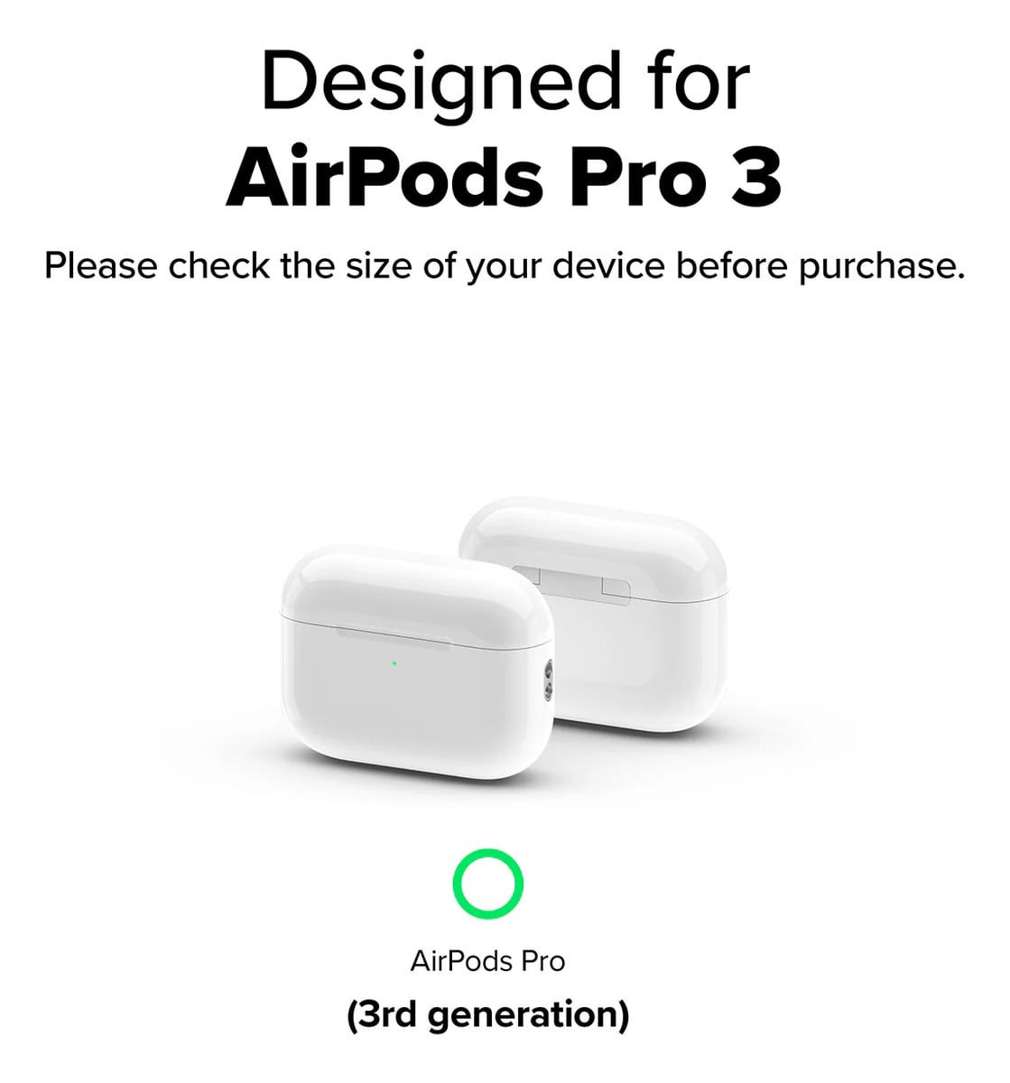 CASE RINGKE ONYX (MAG) PARA AIRPODS PRO 3RA GEN (2025) GREEN - 2