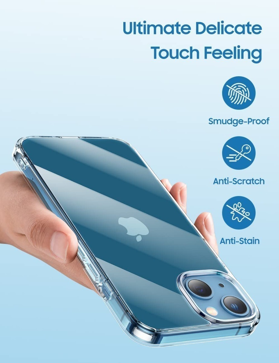 CASE BENKS CRYSTAL CLEAR GLASS  PARA IPHONE 12 MINI 5.4 INCH - 3