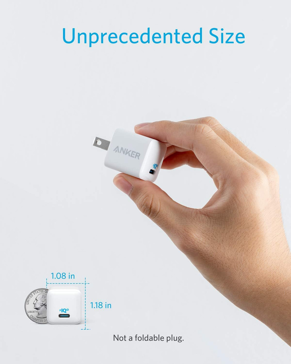 ANKER CARGADOR 20W PARA IPHONE 17 / PRO / MAX / AIR 1-PACK - 2