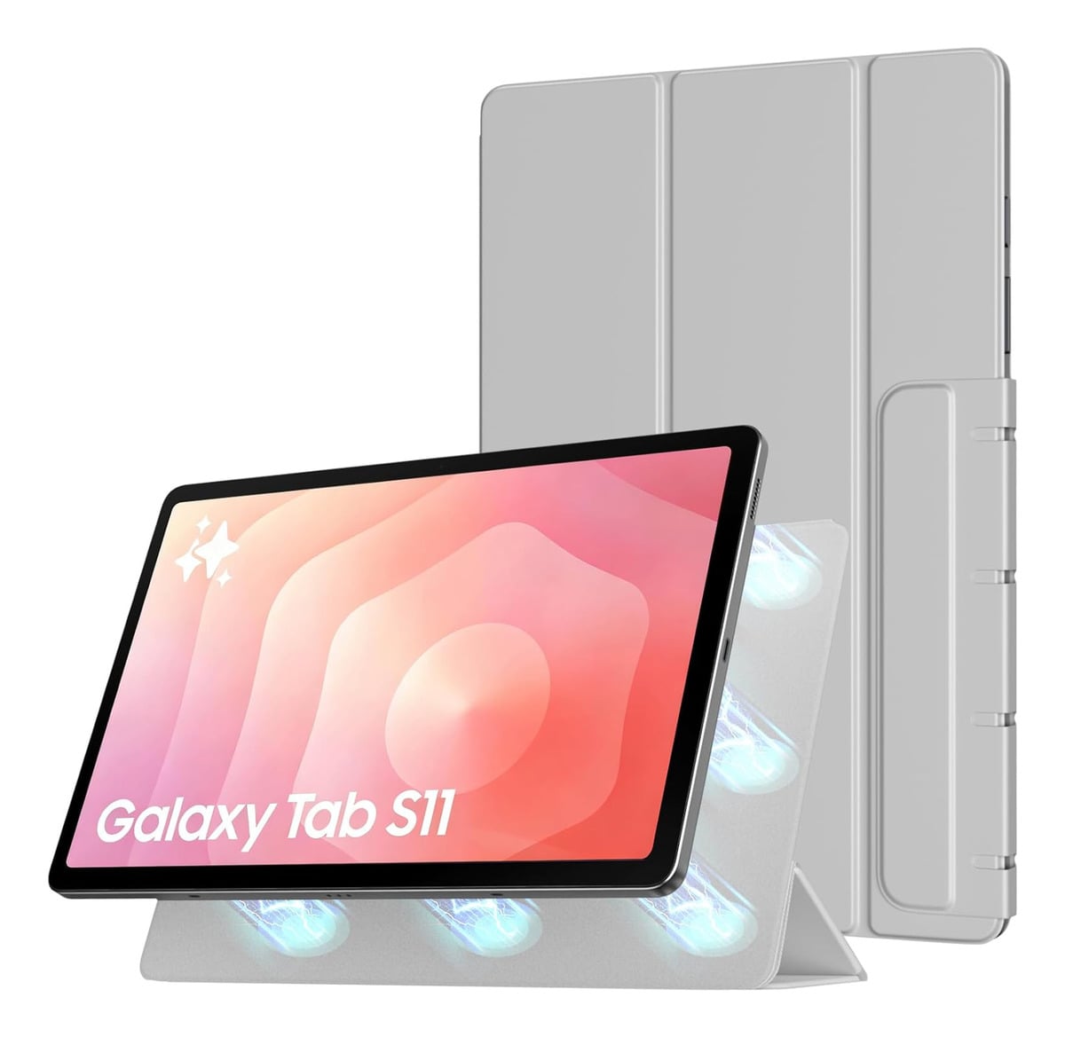 MOKO BOOK COVER (MAG) CASE PARA GALAXY TAB S11 X730 (2025) G - 1