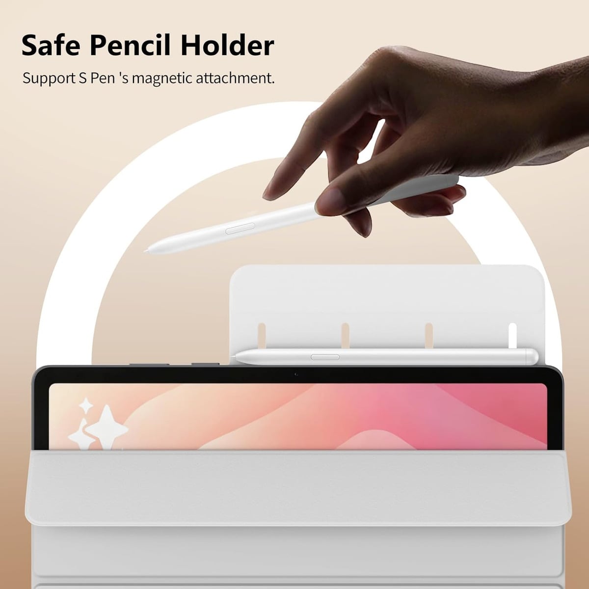 MOKO BOOK COVER (MAG) CASE PARA GALAXY TAB S11 X730 (2025) G - 2