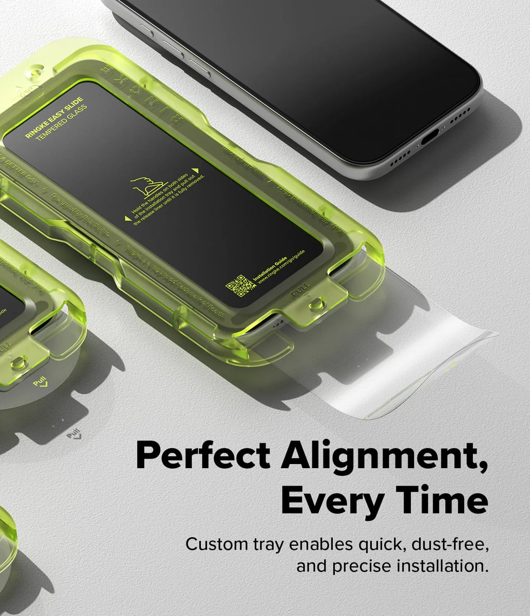 MICA VIDRIO RINGKE EASY SLIDE PARA IPHONE 17 PRO MAX 6.9 2PC - 3