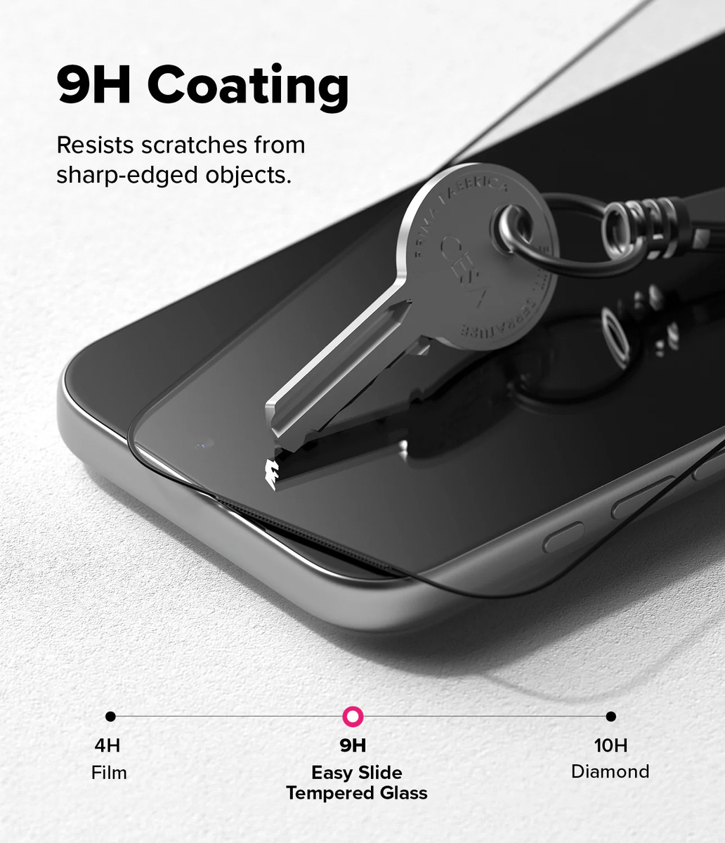 MICA VIDRIO RINGKE EASY SLIDE PARA IPHONE 17 PRO MAX 6.9 2PC - 6