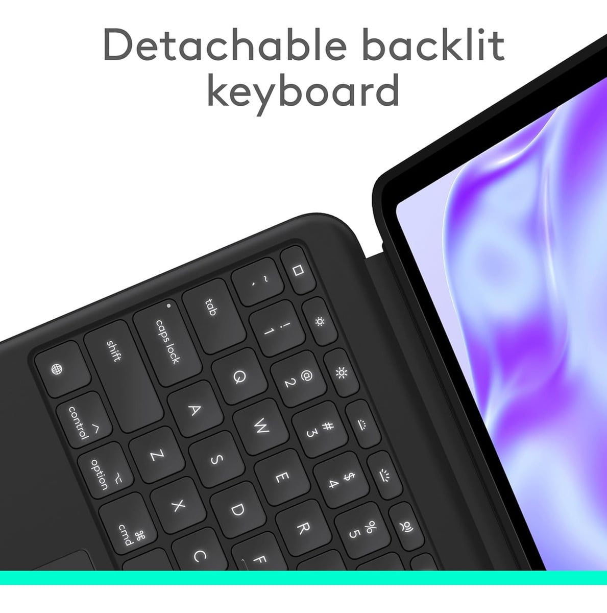 TECLADO LOGITECH COMBO TOUCH PARA IPAD PRO 11 M5 (2025) - 4