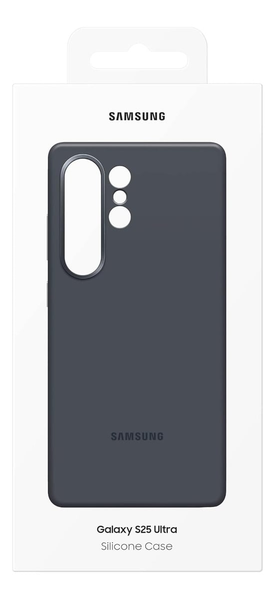 CASE SAMSUNG SILICONE COVER PARA GALAXY S25 ULTRA BLACK - 1