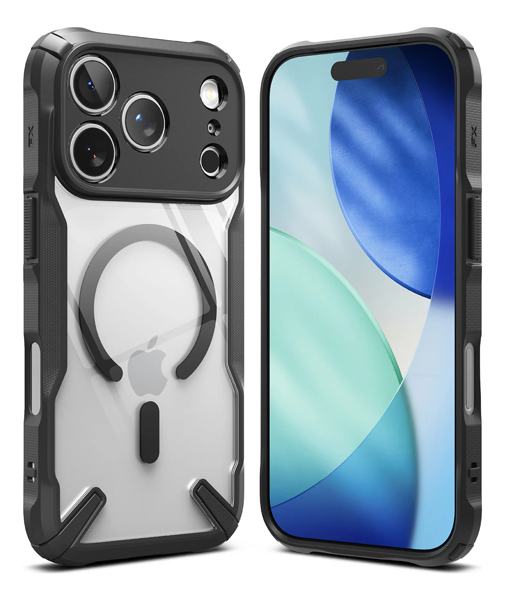 CASE RINGKE FUSION X (MAG) PARA IPHONE 17 PRO MAX 6.9 BLACK - 1