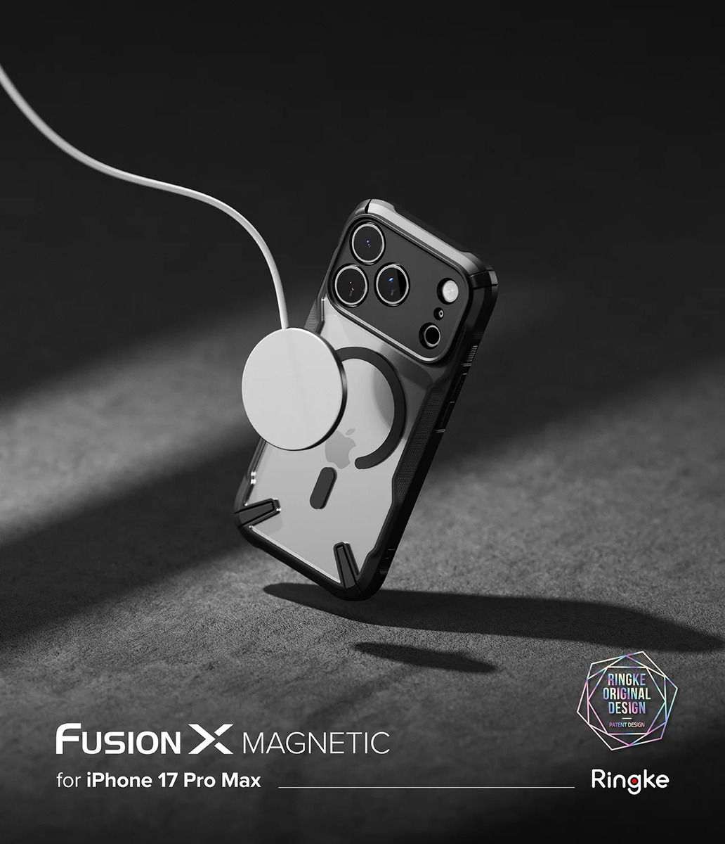 CASE RINGKE FUSION X (MAG) PARA IPHONE 17 PRO MAX 6.9 BLACK - 2